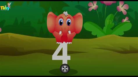 Ten Little Elephants Nursery Rhymes And Baby Song For Kidsms Youtube