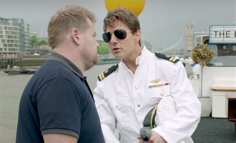 Tom Cruise Relives Famous Roles On James Cordens Pun Filled Cruise