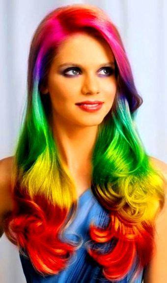 Funky Hair Color Ideas For Long Hair 2018 Color De Pelo Peinados Color De Cabello