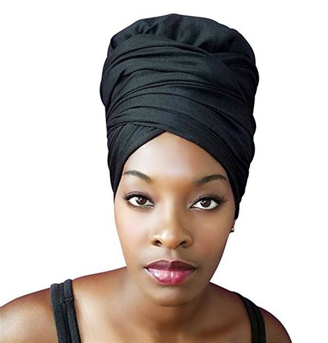 Rayna Josephine Stretch Head Wrap Solid Color Jersey Knit Headwrap