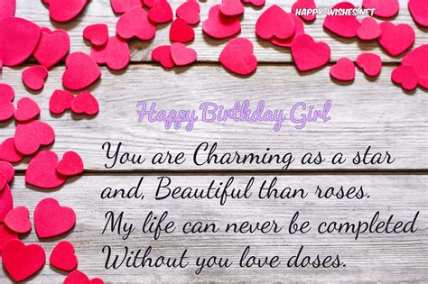 Happy Birthday Quotes For Girlfriend The Cake Boutique
