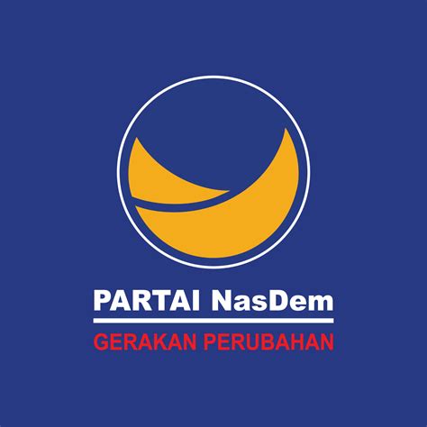 Partai Nasdem Logo Design Banner Partai Nasdem Logo Icon 24127396