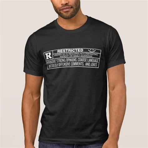 Rated R Shirts Zazzle