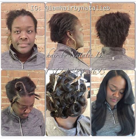 Beautiful Hair Transformation Traditional Sew In Hair Weave By Natalie