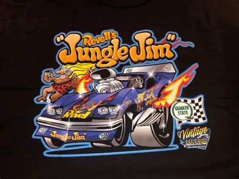 New Revell S Jungle Jim Liberman S Funny Car Caricature Xl Black