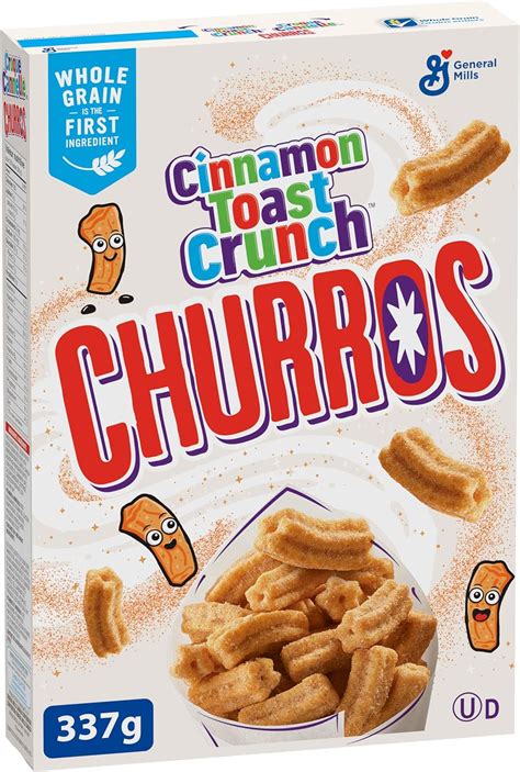 Cinnamon Toast Crunch Churros Cereal 337 Grams Amazonca Everything