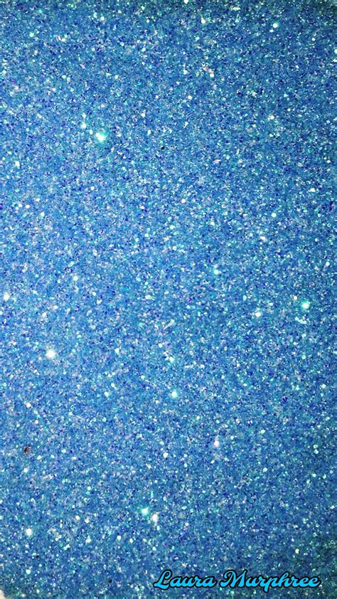Sky Blue Glitter Wallpapers Wallpaper Cave