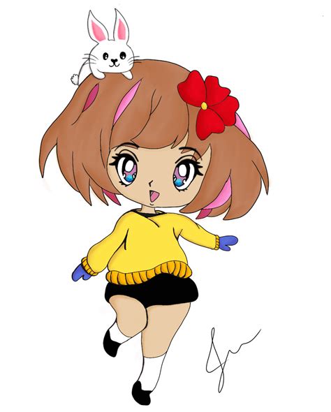 Kawai Anime Girl Rdrawing