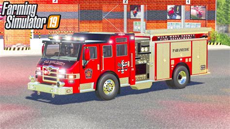 Building The New Fire Station Roleplay Farming Simulator 2019