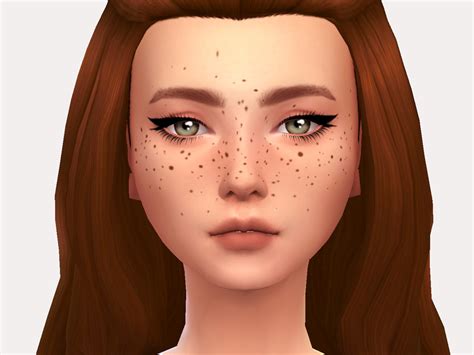 Honeycomb Freckles By Sagittariah At Tsr Sims 4 Updates