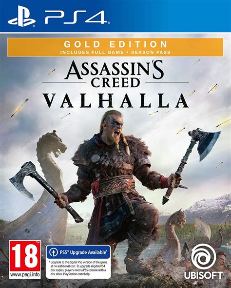 Assassins Creed Valhalla Gold Edition PS4 Amazon In Video Games