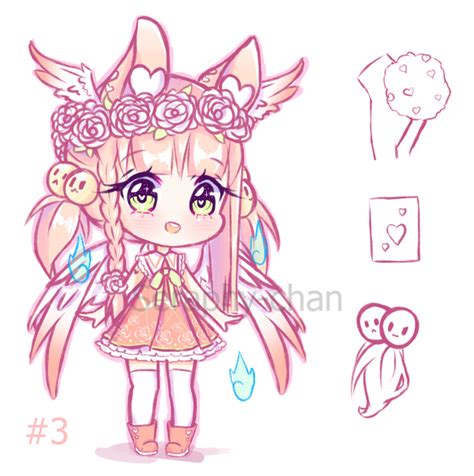 Yanny Adoptable 3 Auction Closed By Seraphy Chan On Deviantart