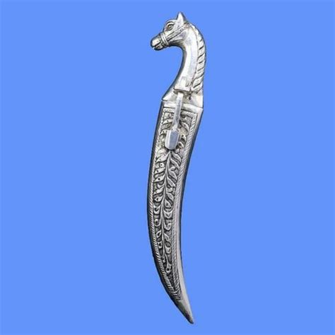 8 Inch Silver Knife For Decoration Finish Engraved At Rs 12245piece