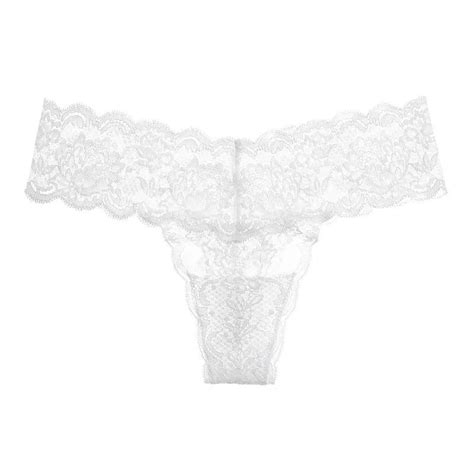 Gobetter Lace Transparent Panties For Women White Black Sexy Lingerie