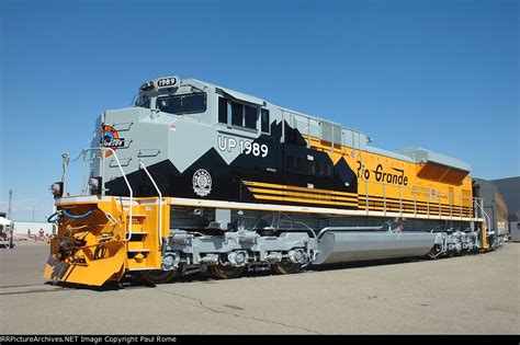 Up 1989 Emd Sd70ace Drgw Heritage Unit New At The Uprrs Unveiling