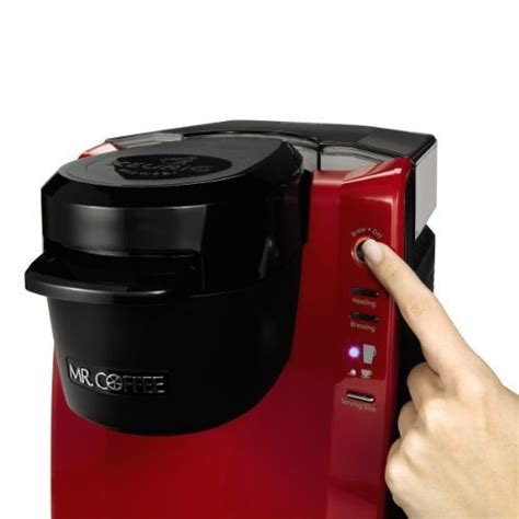 Mr Coffee Bvmc Kg5r 001 Single Serve Coffee Brewer Machine Red