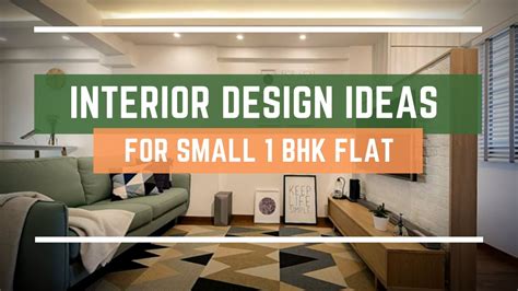 🔴 Interior Design Ideas For Small 1 Bhk Flat Youtube