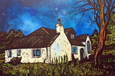 Scottish Highlands Paintings Prints Highland Cottage Highlands