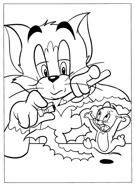 If you like to watch a popular cartoon tom and jerry, then tom and jerry coloring pages which can be downloaded and printable free of charge for certain will please you. Tom and jerry Coloring Pages - Coloringpages1001.com