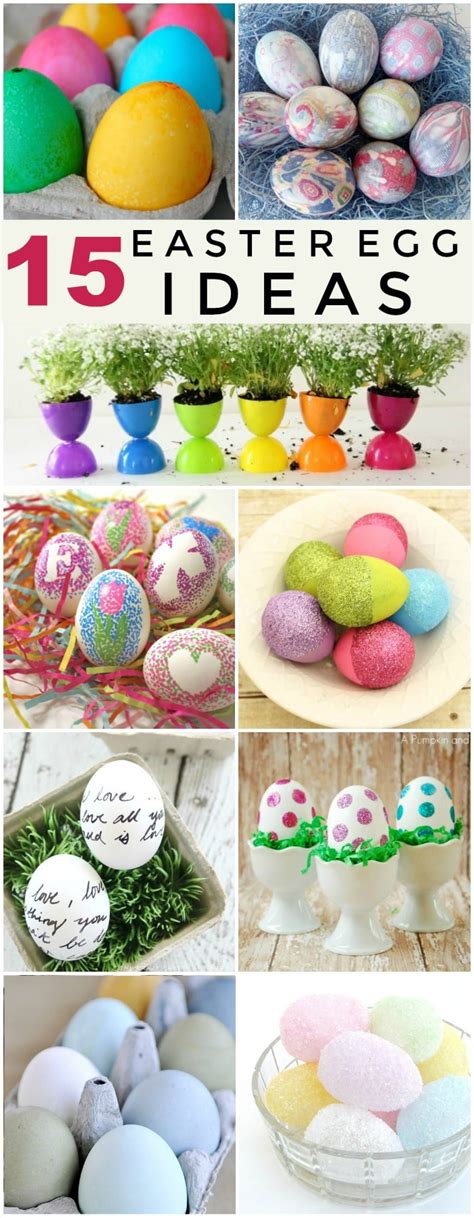 Creative Easter Eggs 15 Easter Egg Decorating Ideas