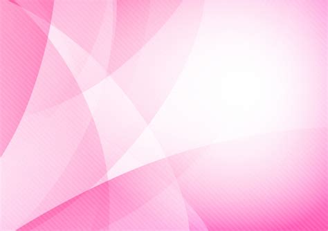 Curve And Blend Light Pink Abstract Background Premium