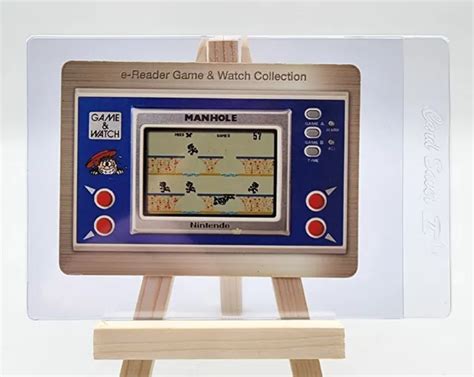 Nintendo E Reader Game And Watch Collection Card Manhole 2002 1577