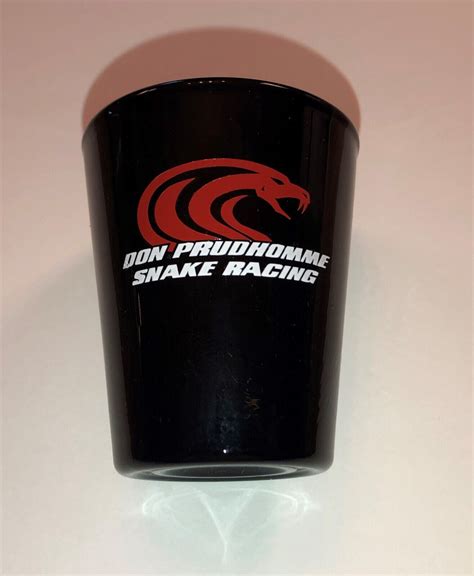 Don Prudhomme Snake Racing Original Shot Glass Nhra Drag Racing Final