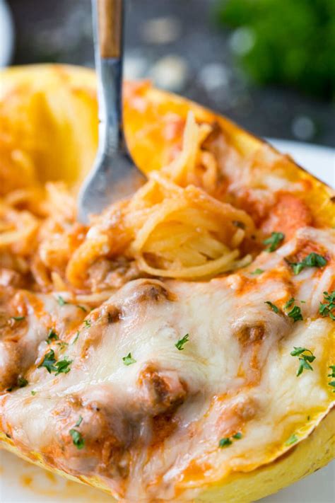Spaghetti Squash Lasagna Easy Peasy Meals