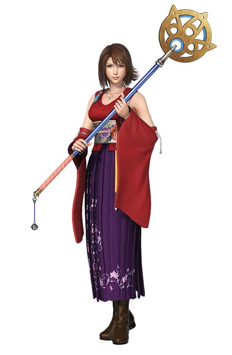 Yuna Summoners Dress Ii Art Dissidia Final Fantasy Nt Art Gallery