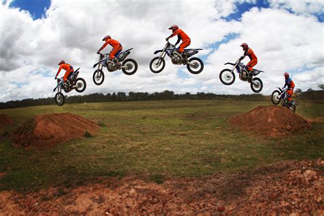 Motocross Track Jumps