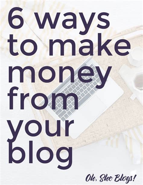 How Do Bloggers Make Money Oh She Blogs