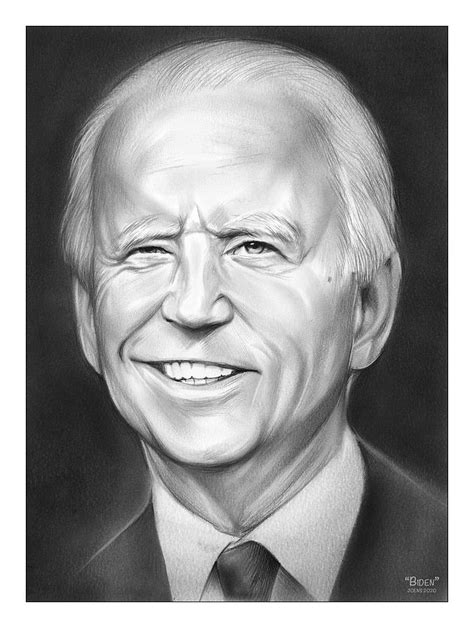 President Biden Drawing By Greg Joens Fine Art America