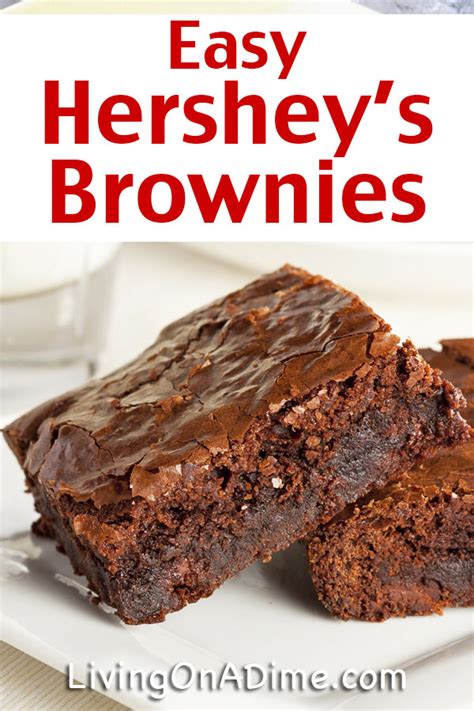 Easy Hersheys Brownie Recipe Super Simple Chocolate Brownies