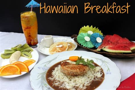 Hawaiian Breakfast Ribbons To Pastas