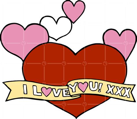 Adorable Valentines Day Clip Art Featuring Hearts
