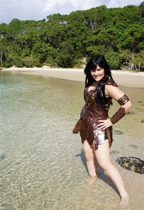 Hot And Sexy Barefoot Xena Warrior Princess Costume Cosplay By