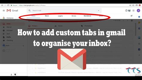 How To Add Custom Tabs In Gmail To Organize Inbox Youtube