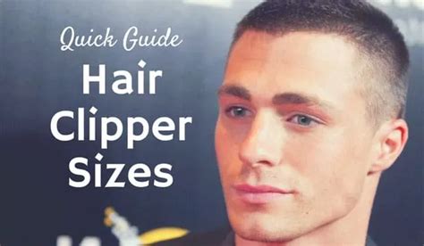 Haircut Numbers A Complete Guide To Hair Clipper Sizes