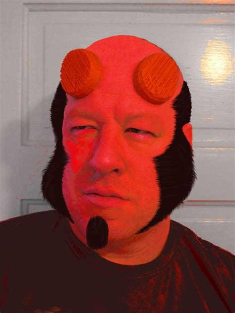 Hellboy Horns By Schlem Thing125110 Halloween
