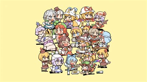 Touhou Wallpaper All Characters