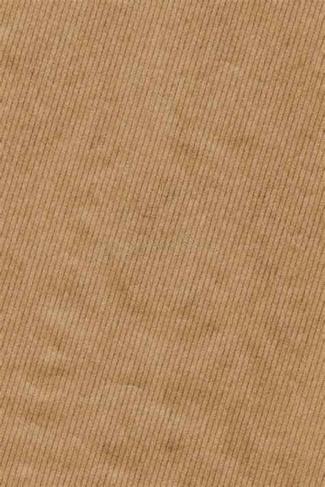 Brown Striped Manila Recycled Kraft Wrapping Paper Crumpled Grunge