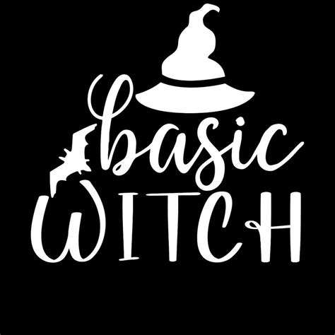 Basic Witch Svg Halloween Witch Svg Silhouette Inspire Uplift