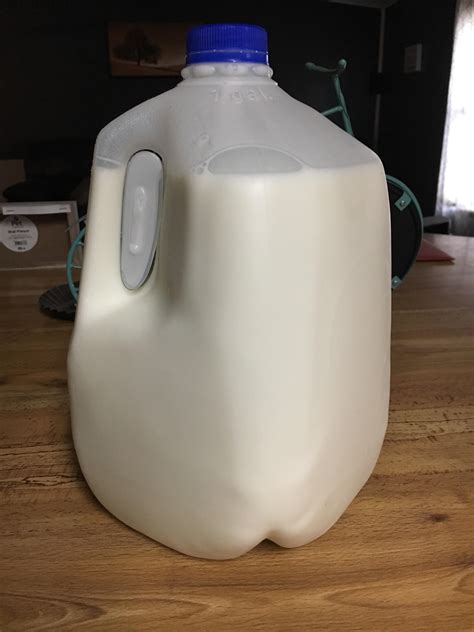 The Handle On My Gallon Of Milk Didnt Get Punched Out Mildlyinteresting