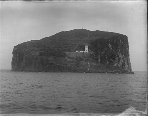 The Bass Rock With A Lighthouse This Is A Picture From 1906