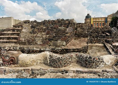 Tenochtitlan Ruins In Mexico City