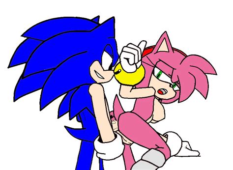 Rule 34 Amy Rose Anthro Ass Blue Fur Breasts Davidj9 Female From