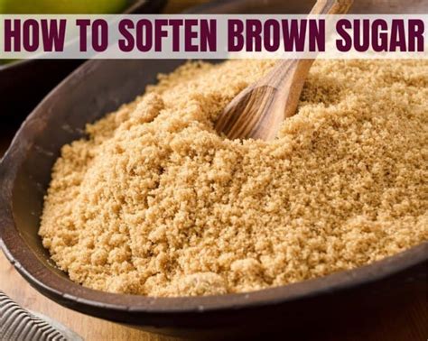 How To Keep Brown Sugar Soft And How To Fix Hardened White Sugar Too