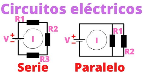 Circuitos eléctricos Serie y paralelo YouTube