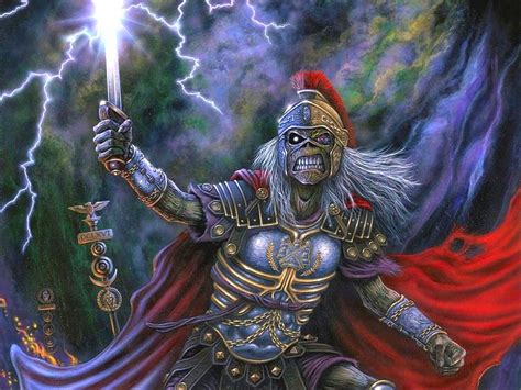 Iron Maiden Power Metal Heavy Artwork Dark Evil Fantasy