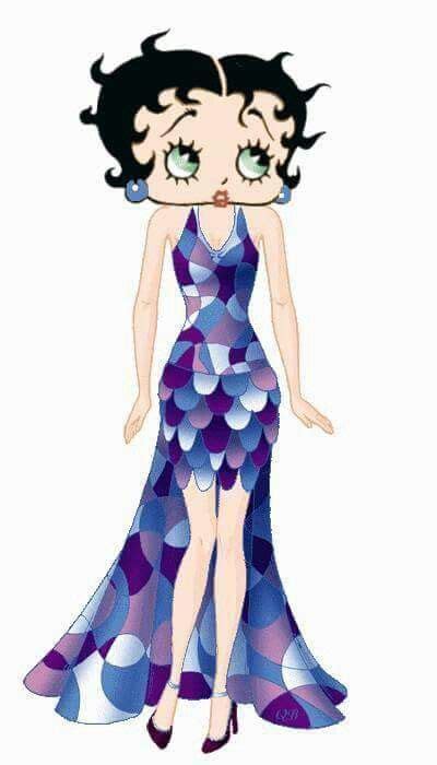 Bb Betty Boop Dress Betty Boop Pictures Illustrations Fan Book